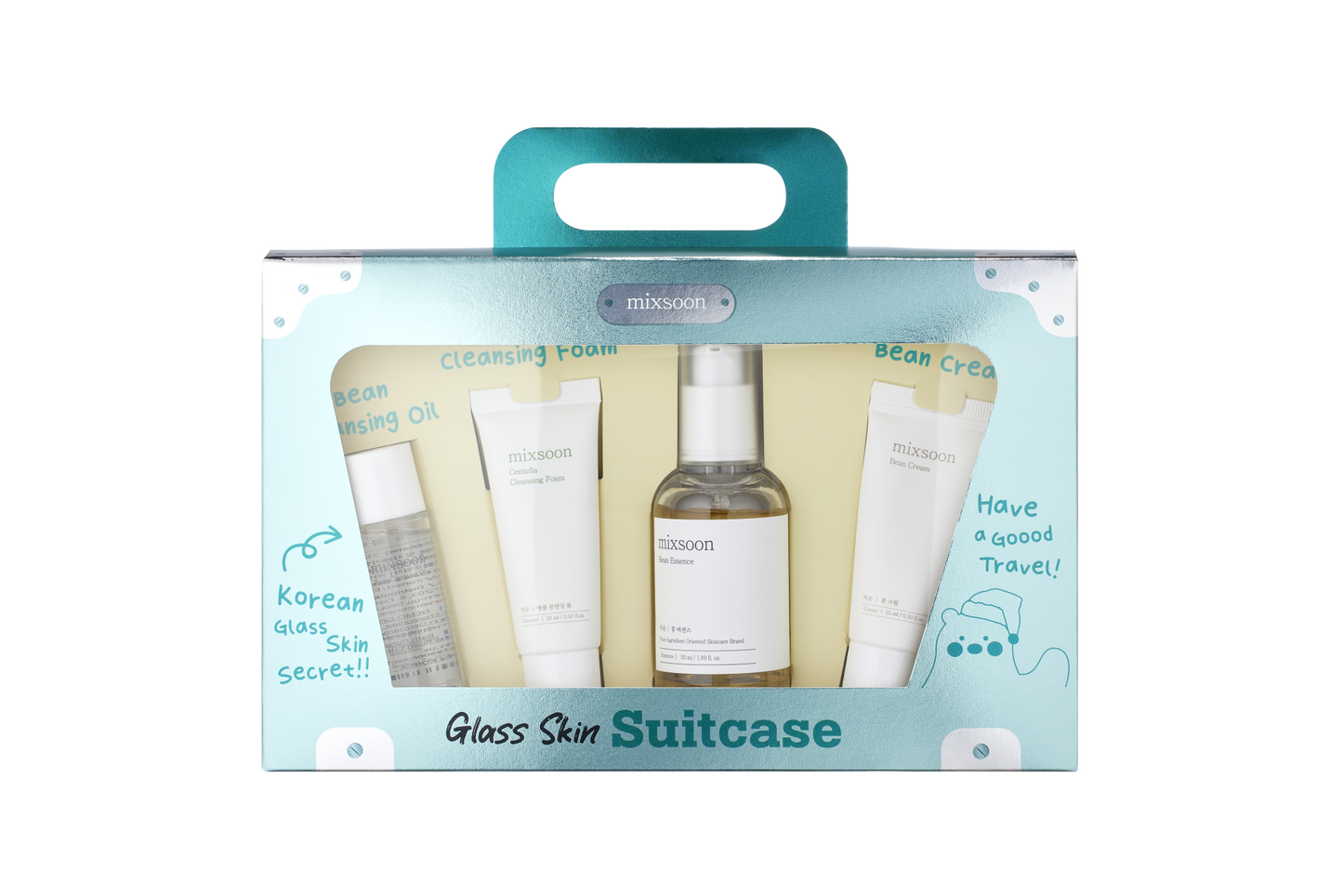 mixsoon Glass Skin Suitcase Gift Set 20% off