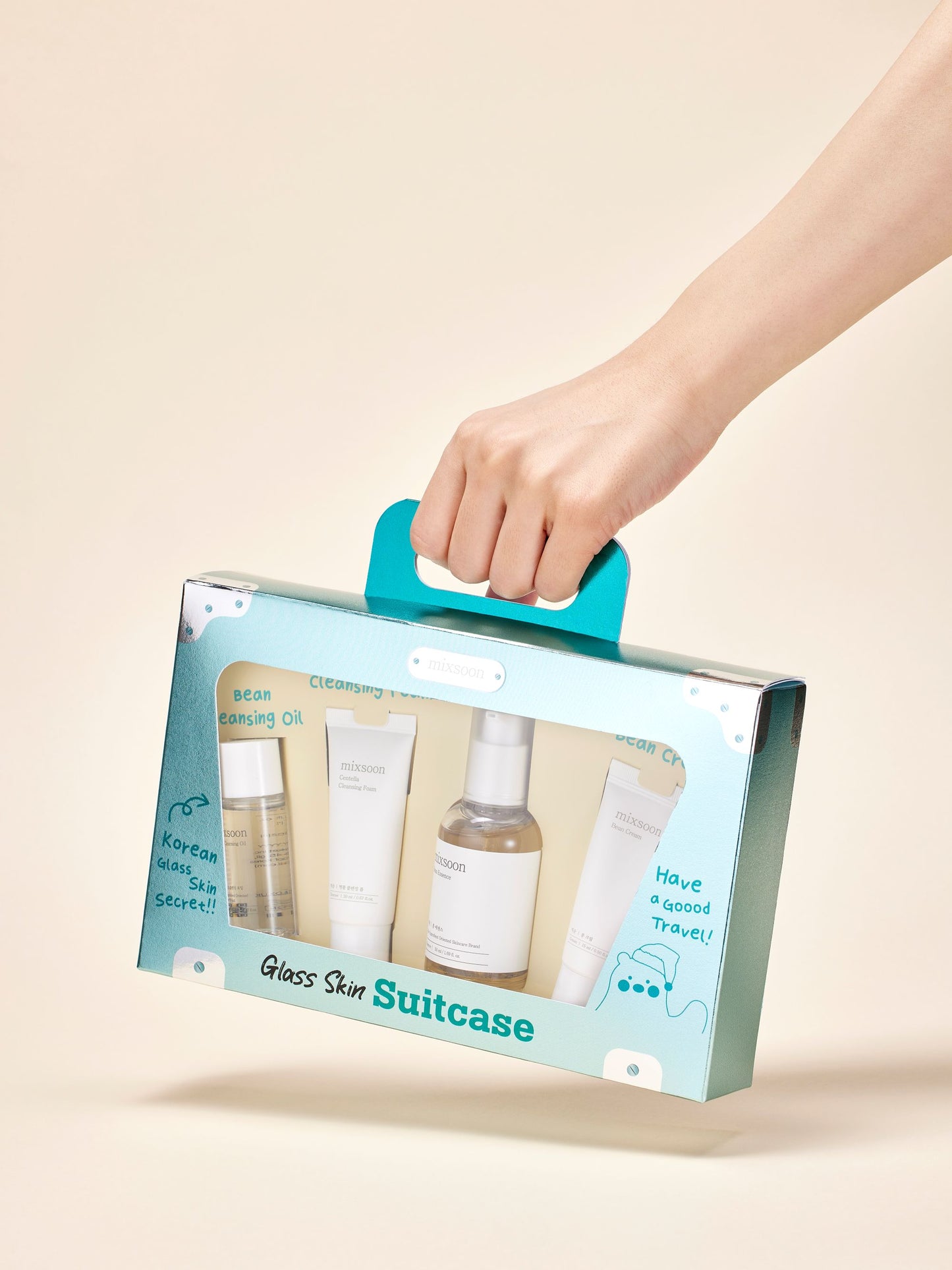 mixsoon Glass Skin Suitcase Gift Set 20% off