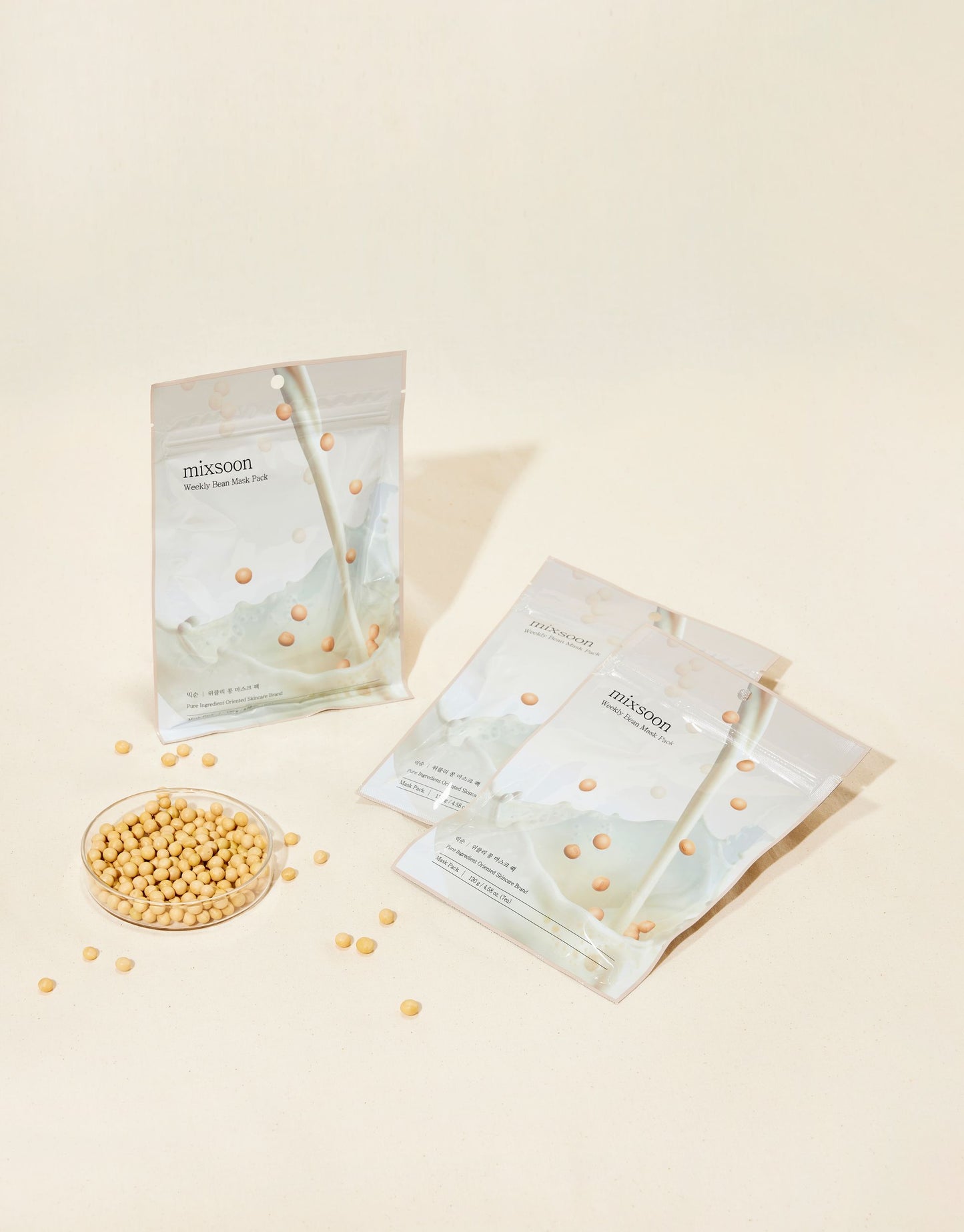 mixsoon Weekly Bean Mask Pack 130g (7sheets)