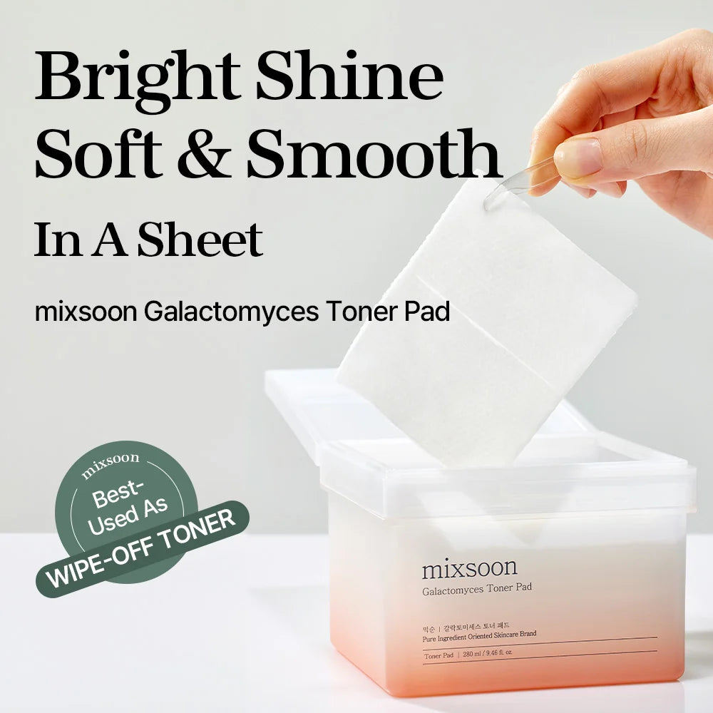 mixsoon Galactomyces Toner Pad 210ml (60pads)