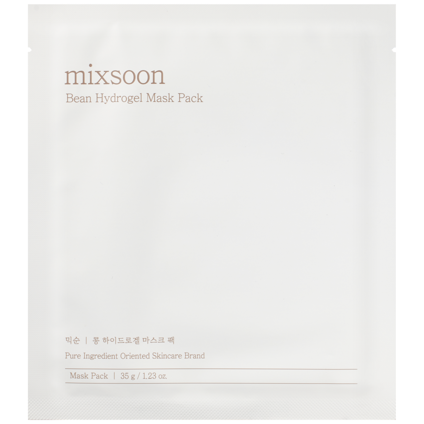 mixsoon Bean Collagen Hydrogel Mask Pack (1ea)