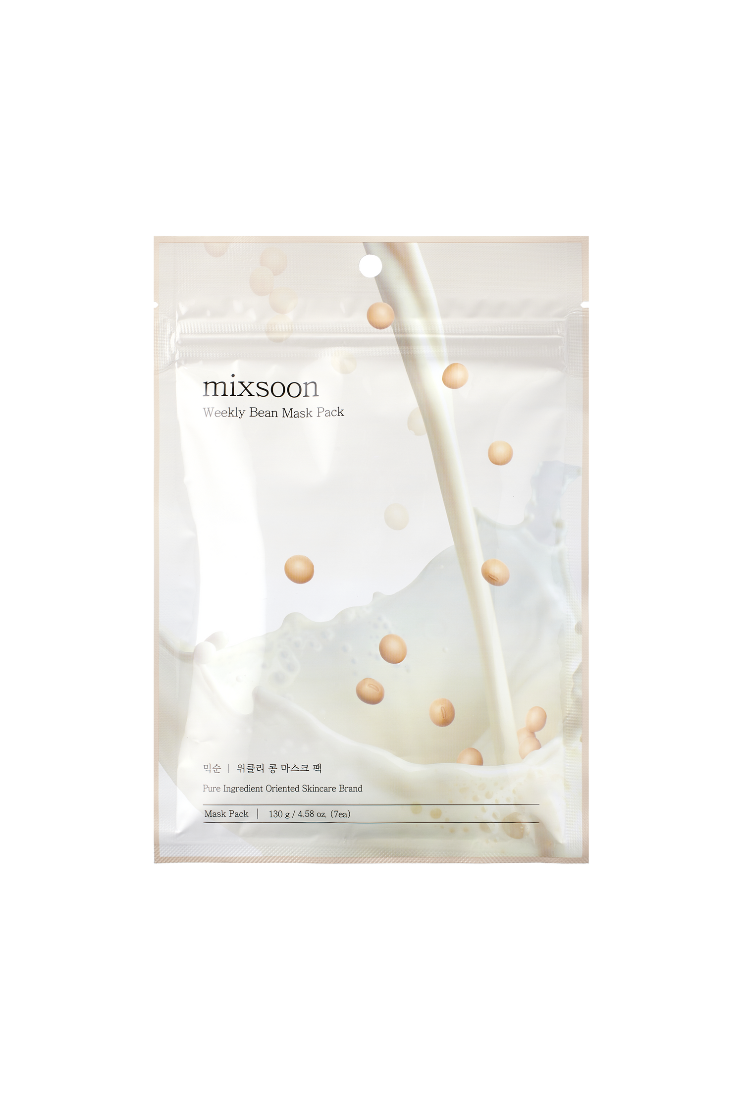 mixsoon Weekly Bean Mask Pack 130g (7sheets)