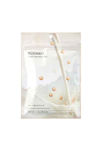 mixsoon Weekly Bean Mask Pack 130g (7sheets)
