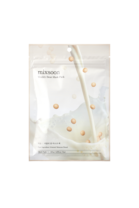 mixsoon Weekly Bean Mask Pack 130g (7sheets)
