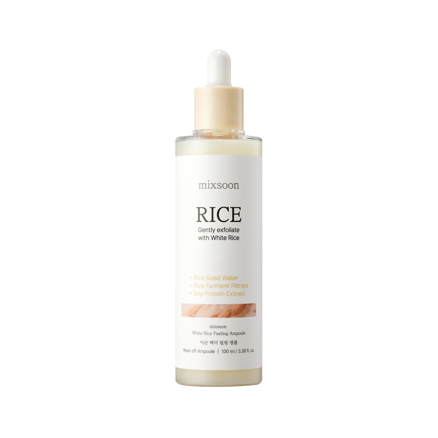 mixsoon White Rice Peeling Ampoule 100ml